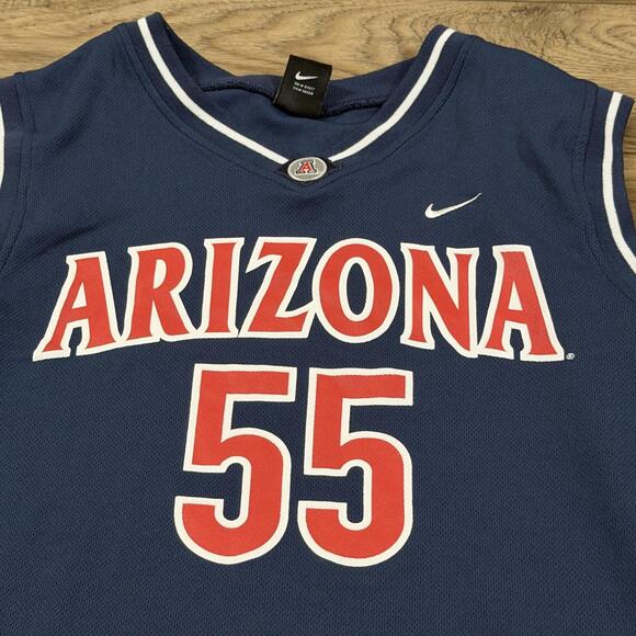 Vintage Y2K Nike Elite Arizona Wildcats Basketball 55 Jersey - Picture 3 of 8